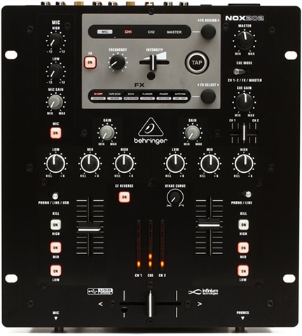 Behringer NOX202 2 Channel DJ Mixer - CeX (UK): - Buy, Sell, Donate